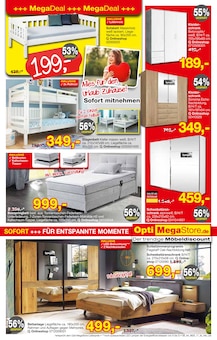Sofa im aktuellen Opti-Megastore Prospekt (Bremerhaven) Sofa im Opti-Megastore Prospekt "Mega Relax Sale" mit 12 Seiten (Bremerhaven)