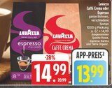 Caffe Crema im Angebot bei EDEKA in Fürth Caffe Crema Angebote von Lavazza bei EDEKA Fürth für 13,99 €