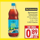 Aktuelles Spreequell Limonade Angebot bei EDEKA in Berlin ab 0,89 €