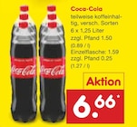 Coca-Cola Angebote bei Netto Marken-Discount Köln für 6,66 €