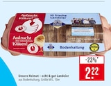 Landeier im Angebot bei Marktkauf in Hanau Landeier Angebote von Unsere Heimat bei Marktkauf Hanau für 2,22 €