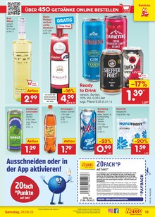 Energydrink im Netto Marken-Discount Prospekt "Aktuelle Angebote" mit 59 Seiten (Hürth)