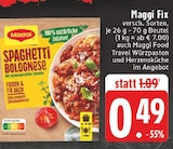 Aktuelles Fix Spaghetti Bolognese Angebot bei E center in Neuss ab 0,49 €
