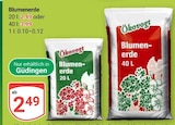 Aktuelles Blumenerde 20 L Angebot bei GLOBUS in Saarbrücken ab 2,49 €