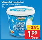 Landjoghurt im Angebot bei Netto Marken-Discount in Gütersloh Landjoghurt Angebote von Weideglück bei Netto Marken-Discount Gütersloh für 1,99 €
