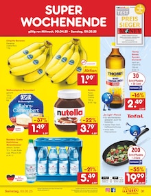 Nutella im Netto Marken-Discount Prospekt "Aktuelle Angebote" mit 44 Seiten (Amberg)