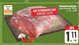 Schweinekammbraten im Angebot bei E center in Nürnberg Schweinekammbraten Angebote bei E center Nürnberg für 1,11 €
