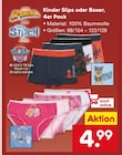 Kinder Slips oder Boxer im aktuellen Netto Marken-Discount Prospekt