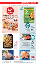 Poisson en promo dans le catalogue U Express à la page 11