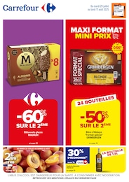 Prospectus Supermarchés de Carrefour à Lanneuffret: "MAXI FORMAT MINI PRIX", 81 pages, 29/07/2025 - 11/08/2025