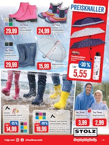 Gummistiefel im Kaufhaus Stolz Prospekt "STOLZ. Das Kaufhaus im Norden." mit 32 Seiten (Rostock)