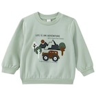 Baby Sweatshirt mit Print für 15,99 € bei Ernstings family im Angebot Baby Sweatshirt mit Print im aktuellen Ernstings family Prospekt