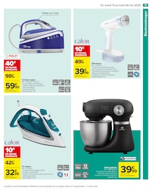 Promo Aspirateur Balai dans le catalogue Carrefour du moment à la page 75