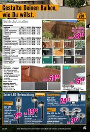 Wohnwand Angebot im aktuellen Hornbach Prospekt auf Seite 8