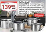 Topf-Set Simplify im Angebot bei GLOBUS in Kerpen Topf-Set Simplify Angebote bei GLOBUS Kerpen für 139,00 €