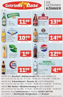 Cola im aktuellen Getränke Oase Prospekt (Herne) Cola im Getränke Oase Prospekt "Aktuelle Angebote" mit 1 Seiten (Herne)