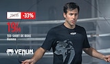 Tee-shirt de boxe Homme - VENUM en promo chez Intersport Rennes à 19,99 €