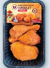 2 hauts de cuisse + 2 pilons de poulet - U en promo chez Super U Nancy à 5,59 €