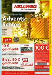 Aktueller Hellweg Prospekt mit Lichterkette, "Die Profi-Baumärkte", Seite 9