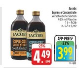Espresso Concentrate im Angebot bei EDEKA in Freital Espresso Concentrate Angebote von Jacobs bei EDEKA Freital für 3,99 €