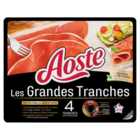 Jambon cru Les Grandes tranches - AOSTE en promo chez Carrefour Besançon à 4,59 €
