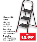 Klapptritt-leiter »Arco« im Angebot bei Kaufland in Osnabrück Klapptritt-leiter »Arco« Angebote bei Kaufland Osnabrück für 14,99 €