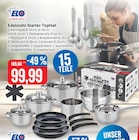 Edelstahl-Starter-Topfset im Angebot bei Kaufhaus Stolz in Stralsund Edelstahl-Starter-Topfset Angebote von ELO bei Kaufhaus Stolz Stralsund für 99,99 €