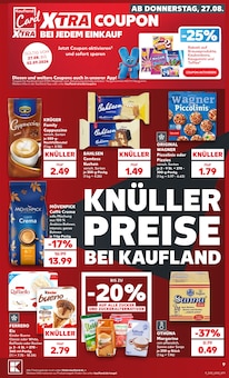 Kaugummi Angebot im Kaufland Prospekt, gültig von 27.08.2026 bis 02.09.2026 Kaugummi Angebot im aktuellen Kaufland Prospekt auf Seite 9