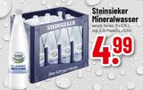 Mineralwasser im Angebot bei Trinkgut in Bad Kreuznach Mineralwasser Angebote von Steinsieker bei Trinkgut Bad Kreuznach für 4,99 €