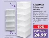 Schuhregal faltbar von EASYMAXX im aktuellen Kaufland Prospekt für 24,99 €