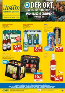 Mineralwasser im aktuellen Netto Marken-Discount Prospekt (Dresden) Mineralwasser im Netto Marken-Discount Prospekt "DER ORT, AN DEM DU IMMER AUSGEZEICHNETE PREISE FINDEST." mit 6 Seiten (Dresden)