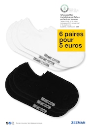 Prix et réduction Sous-Vêtements Femme dans le prospectus Zeeman en cours Offre Sous-Vêtements Femme dans le catalogue Zeeman du moment à la page 19