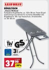 Bügeltisch Classic M Black im Angebot bei E center in Ludwigshafen Bügeltisch Classic M Black Angebote von Leifheit bei E center Ludwigshafen für 37,99 €