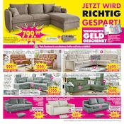 Sofa im SB Möbel Boss Prospekt in Neubrandenburg Aktueller SB Möbel Boss Prospekt mit Sofa, "WEIHNACHTSGELD GESCHENKT", Seite 5