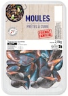 Moules prêtes à cuire format familial - PRODUCTEURS ET COMMERCANTS à 8,99 € dans le catalogue Intermarché