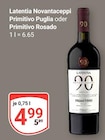 Primitivo Puglia Angebote von Latentia Novantaceppi bei GLOBUS Saarbrücken für 4,99 €
