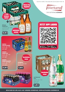 Bitburger im Getränke Ellerkamp Prospekt "DIE GETRÄNKEKÖNNER" mit 4 Seiten (Rheine)