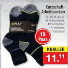 Kurzschaft-Arbeitssocken Angebote bei Zimmermann Laatzen für 11,11 €