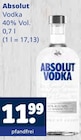Aktuelle Vodka Angebote bei Getränkewelt in Wuppertal Aktuelles Vodka Angebot bei Getränkewelt in Wuppertal ab 11,99 €