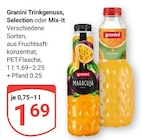 Aktuelles Trinkgenuss Selection Angebot bei GLOBUS in Koblenz ab 1,69 €