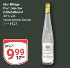 Französischer Edelobstbrand Angebote von Mon Rillage bei GLOBUS Völklingen für 9,99 €