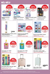 Prix et réduction Fournitures Scolaires dans le prospectus Monoprix en cours Offre Fournitures Scolaires dans le catalogue Monoprix du moment à la page 54