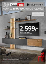Wohnwand im XXXLutz Möbelhäuser Prospekt Wenn es zu Hause am schönsten ist! auf S. 1