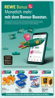 Eis im REWE Prospekt "Dein Markt" mit 16 Seiten (Erlangen)