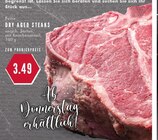 Aktuelle Steak Angebote bei E center in Essen Aktuelles DRY AGED STEAKS Angebot bei E center in Essen ab 3,49 €