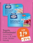 Gefrierbeutel im Angebot bei tegut in Bietigheim-Bissingen Gefrierbeutel Angebote von Toppits bei tegut Bietigheim-Bissingen für 1,79 €