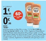 Sauce - HEINZ en promo chez E.Leclerc Sauce - HEINZ dans le catalogue E.Leclerc
