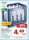 Mineralwasser von Steinsieker für 4,49 € bei famila Nordwest im Angebot Mineralwasser von Steinsieker im aktuellen famila Nordwest Prospekt
