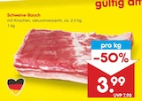 Aktuelles Schweine-Bauch Angebot bei Netto Marken-Discount in Hildesheim ab 3,99 €