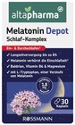 Melatonin Depot Schlaf-Komplex von Altapharma im aktuellen Rossmann Prospekt für 3,49 €